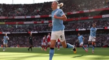 هالاند يقترب من كسر رقم ميسي القياسي في 11 مباراة فقط